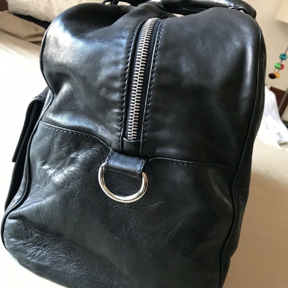 Marc Jacobs Equine Leather Duffel Bag
